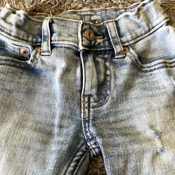 Little boy’s wonder nation light denim jeans - Picture 3 of 5